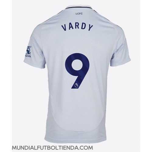 Camiseta Leicester City Jamie Vardy #9 Tercera Equipación Replica 2024-25 mangas cortas